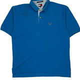 Tommy Hilfiger Polo Shirt - XL Blue Cotton