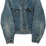 California Patches Lee Graphic Denim Jacket - Small Blue Denim