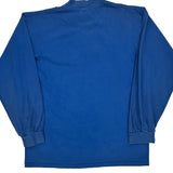 Nike Long Sleeve T-Shirt - Large Blue Cotton
