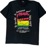 Drama Camp 1990 Screen Stars Single Stitch T-Shirt - XL Black Cotton Blend