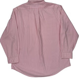 Ralph Lauren Striped Shirt - XL Pink Cotton