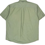 Tommy Hilfiger Short Sleeve Shirt - XL Green Cotton
