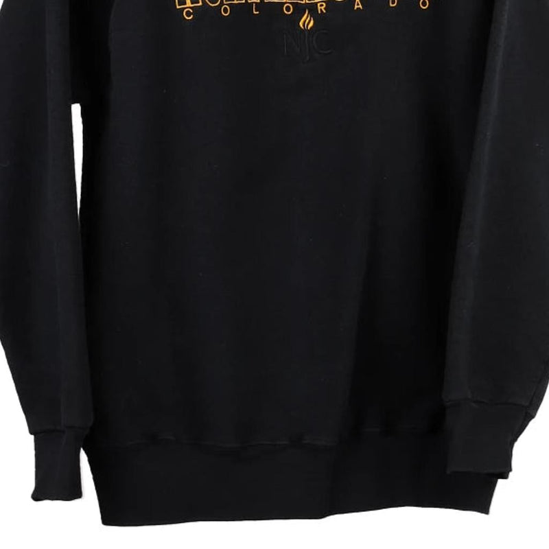 Vintage black Colorado Unbranded Sweatshirt - mens x-large
