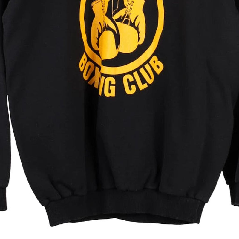 Vintage black Maple Ridge Boxing Gildan Sweatshirt - mens large