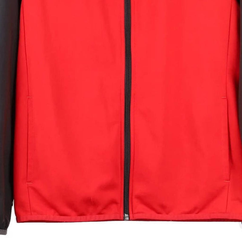 Age 13-14 Adidas Track Jacket - Large Red Polyester