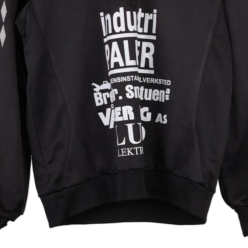 Age 12 Valeer JF Umbro Football 1/4 Zip - XL Black Polyester