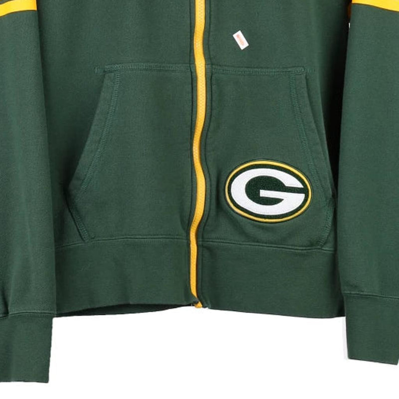 Vintage green Green Bay Packers Nike Hoodie - mens small