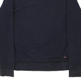 Napapijri Hoodie - Small Navy Cotton