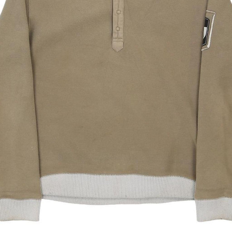 Armani Jeans Sweatshirt - Medium Khaki Cotton