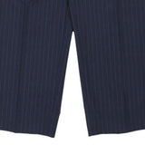 Valentino Trousers - 36W 29L Navy Wool