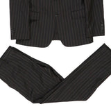 Vintage black Dolce & Gabbana Full Suit - mens large