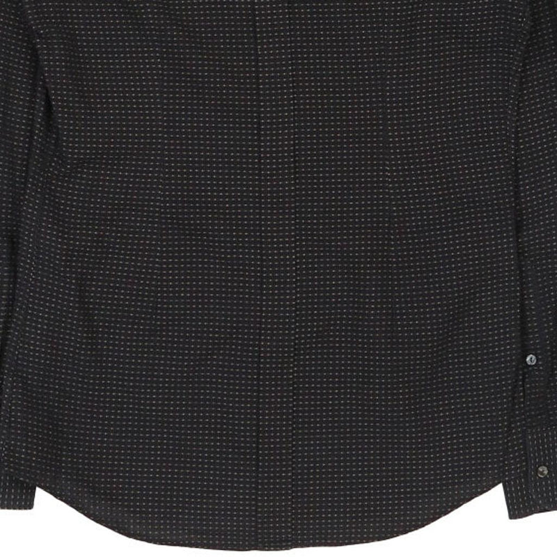Vintage black Dolce & Gabbana Patterned Shirt - mens medium
