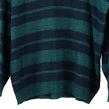 Four Brothers Jumper - XL Blue Acrylic Blend
