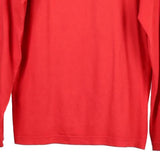 Champion Sweatshirt - Large Red Cotton
