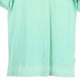 The Rose World Embroidered Polo Shirt - Small Green Cotton