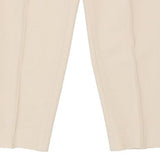 Canda Trousers - 30W UK 12 Cream Cotton