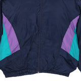 1980s Rt Sport Jacket - Large Navy Nylon