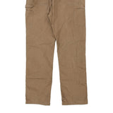 Carhartt Carpenter Trousers - 38W 34L Brown Cotton