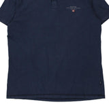 Napapijri Polo Shirt - 2XL Navy Cotton