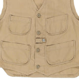 Perkin'S Gilet - Large Beige Cotton