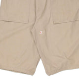 Genesis Cargo Shorts - 36W 15L Beige Polyester Blend