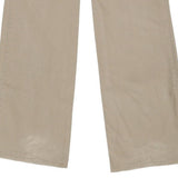 Dickies Trousers - 30W UK 10 Beige Cotton Blend
