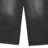 Hip Hop Qruel Jeans - 36W 30L Black Cotton