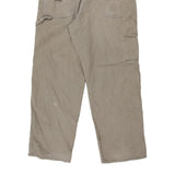 Wrangler Carpenter Trousers - 36W 30L Beige Cotton