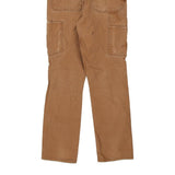 Carhartt Double Knee Carpenter Trousers - 32W 32L Brown Cotton
