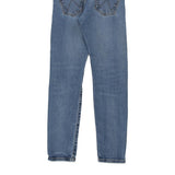 Wrangler Skinny Jeans - 28W UK 8 Blue Cotton
