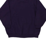 Blank Just My Size Sweatshirt - XL Purple Cotton Blend