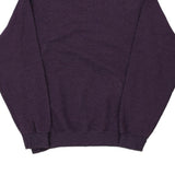 Blank Fruit Of The Loom Sweatshirt - Medium Purple Cotton Blend