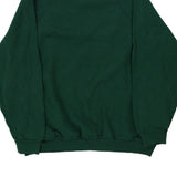 Made in USA Blank Riders Sweatshirt - XL Green Cotton Blend