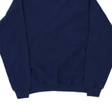 Made in USA Blank Riders Sweatshirt - Large Navy Cotton Blend