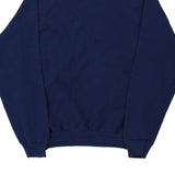 Made in USA Blank Riders Sweatshirt - Large Navy Cotton Blend