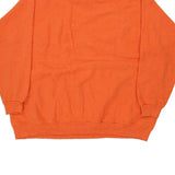 Made in USA Blank Hanes Sweatshirt - XL Orange Cotton Blend