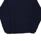 Blank Hanes Sweatshirt - Medium Navy Cotton Blend