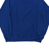 Made in USA Blank Hanes Sweatshirt - XL Blue Cotton Blend