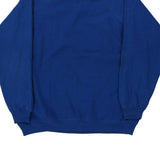 Made in USA Blank Hanes Sweatshirt - XL Blue Cotton Blend