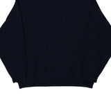 Blank Fruit Of The Loom Sweatshirt - XL Navy Cotton Blend