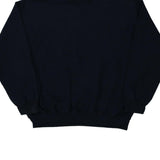 Blank Unbranded Sweatshirt - XL Navy Cotton Blend