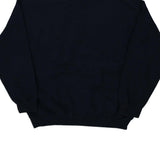 Blank Unbranded Sweatshirt - XL Navy Cotton Blend