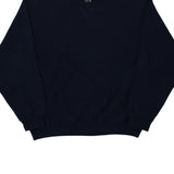 Blank Fruit Of The Loom Sweatshirt - XL Navy Cotton Blend