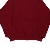 Made in USA Blank Fruit Of The Loom Sweatshirt - 2XL Red Cotton Blend