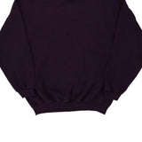 Blank Chic Sweatshirt - XL Purple Cotton Blend