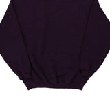 Blank Chic Sweatshirt - XL Purple Cotton Blend