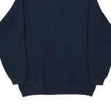 Blank Bvd Sweatshirt - Large Blue Cotton Blend