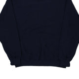 Blank Fruit Of The Loom Sweatshirt - Medium Navy Cotton Blend