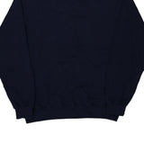 Blank Fruit Of The Loom Sweatshirt - Medium Navy Cotton Blend