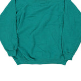 Blank Hanes Sweatshirt - Large Green Cotton Blend